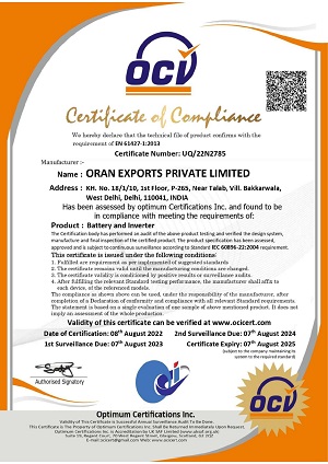 EN 61427 ORAN EXPORTS PRIVATE LIMITED_page-0001_page-0001